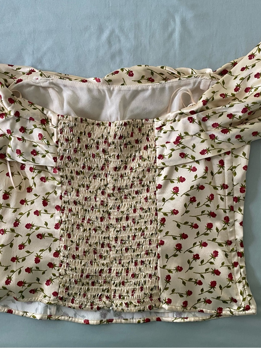 Reformation Lux Silk Top Size 6 - Picture 4 of 4